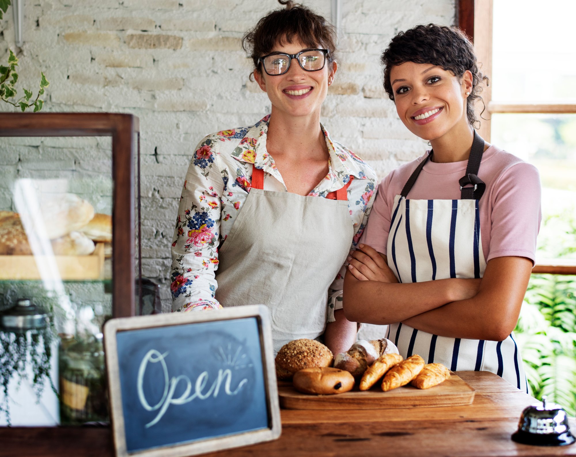 two-smiling-women-bakery